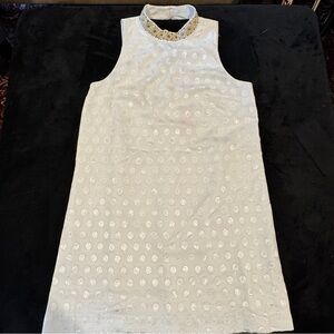 Lilly Pulitzer Brandi Shift with Gold Accents Size 12